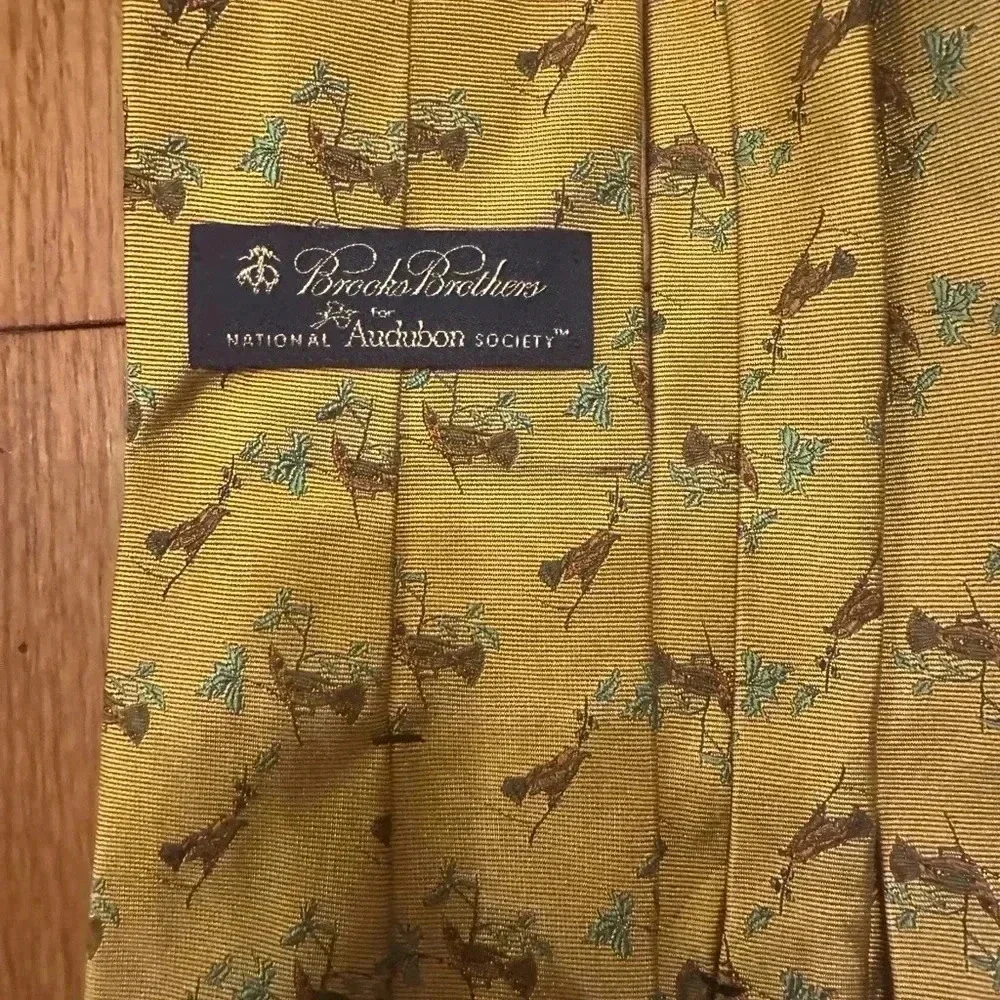 Brocho Brothers Bird‎ Branch Yellow Tie